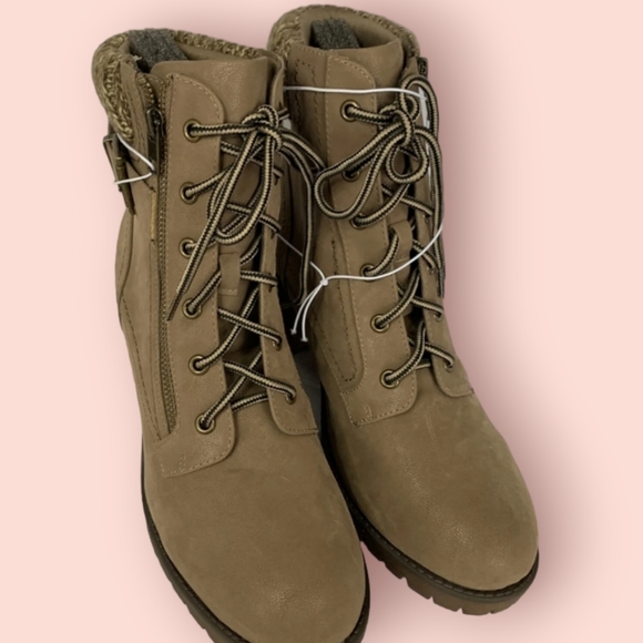 Stitch Fit MIA Caelyn Bootie Taupe Boots - Picture 3 of 3